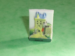 Delcampe - Fèves / Fève / Pays / Région : Les Châteaux De La Loire , Chinon       T144 - Région