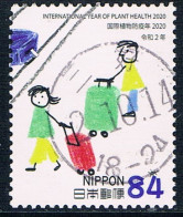 Japon - Récupération Des Bagages Sur Le Tapis Roulant 10108 (année 2020) Oblit. - Used Stamps