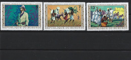 1973 BURUNDI 528-30** Explorateurs, Stanley Et Livingstone - Neufs