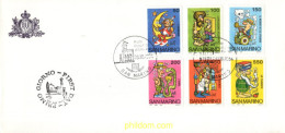 714497 MNH SAN MARINO 1984 ESCUELA Y FILATELIA - Unused Stamps