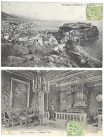 Lot De 2 Cp De La Principauté De Monaco - Colecciones & Lotes