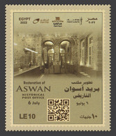 Egypt - 2022 - ( Restoration Of ASWAN Historical Post Office  ) - MNH** - Unused Stamps