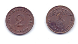 Germany 2 Reichspfennig 1940 G - 2 Reichspfennig