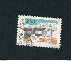 N° 1659 Maison De Tramontanas 2,50 Timbre Portugal Oblitéré 1986 - Gebruikt