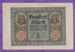 100 Mark 1920 Allemagne - 100 Mark