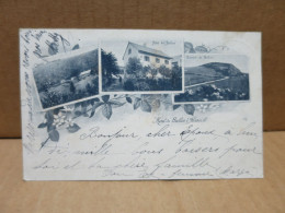 Hotel Du BALLON D'ALSACE (88) Carte Précurseur à 3 Vues 1898 - Autres & Non Classés