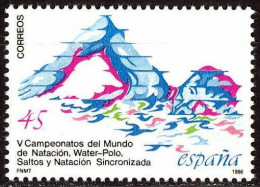 España. Spain. 1986. Deportes. Natacion - Nuoto