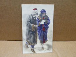 TURQUIE Carte Illustrée Couple - Turkey