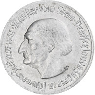 Allemagne, Westfalen, Freiherr Vom Stein, Mark, 1921, Menden, TTB+, Aluminium - 5 Reichsmark