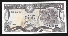 Cyprus  One Pound 1.4.1977  High Grade Rare! - Zypern