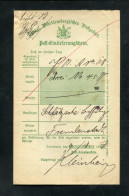 "WUERTTEMBERG" 1897, Postschein Ortsdruck "Dornstetten" (D026) - Briefe U. Dokumente