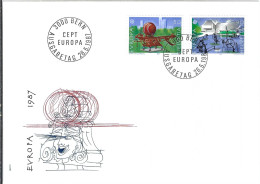 SUISSE 1987:  FDC "Europa" - FDC