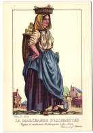 Types Et Costumes Brabançons Vers 1835 - La Marchande D'allumettes - Ambachten