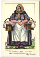 Types Et Costumes Brabançons Vers 1835 - La Marchande D'Oeufs - Petits Métiers