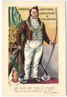 Types Et Costumes Brabançons Vers 1835 - Le Roi Du Tir à L'arc - Straßenhandel Und Kleingewerbe