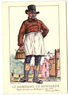 Types Et Costumes Brabançons Vers 1835 - Le Marchand De Moutarde - Straßenhandel Und Kleingewerbe