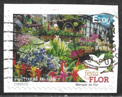 Portugal – 2018 Madeira Auto Adhesive E Used Stamp On Paper - Gebruikt