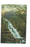 Wales  Postcard Pistyll Cain Waterfall Deep Green Downey Head Stamp Posted Barmouth 1913 - Montgomeryshire