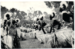 Danseurs Intore à Muramvya - Urundi - Ruanda-Burundi