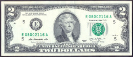 USA 2 Dollars 2013 E  - AUNC # P- 538 < E - Richmond VA > - Unclassified