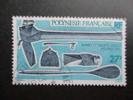 LOTE 2202A ///  (C015)  POLINESIA FRANCESA  - YVERT Nº:  289 OBL 1987     ¡¡¡ OFERTA - LIQUIDATION - JE LIQUIDE !!! - Used Stamps