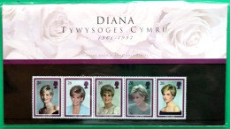 1998 'WELSH', DIANA, PRINCESS OF WALES COMMEMORATION PRESENTATION PACK.(C) #03257 - Presentation Packs