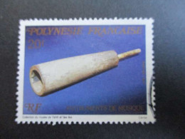 LOTE 2202A ///  (C015)  POLINESIA FRANCESA  - YVERT Nº: 282 OBL 1987   ¡¡¡ OFERTA - LIQUIDATION - JE LIQUIDE !!! - Used Stamps