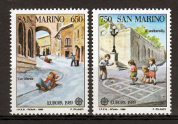 San Marino  Europa Cept 1989 Postfris - 1989