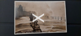 HASTINGS ROUGH SEA BATHS PROMENADE DECEMBER 10TH 1908 OLD R/P POSTCARD SUSSEX - Hastings