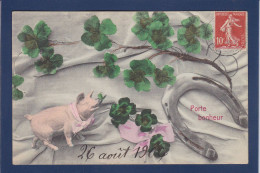 CPA 1 Euro Animaux Cochon Pig Prix De Départ 1 Euro Circulé - Cerdos