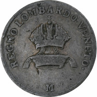 Italie, Franz I, Centesimo, 1822, Milan, Cuivre, TB+, KM:1.2 - Lombardie-Vénétie