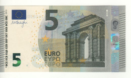 5 Euro   DRAGHI   Z 020 I6   ZD0820072714 /  FDS - UNC - 5 Euro