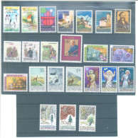 LIECHTENSTEIN 834/856  (23V) 1986 YVERT NUEVO - Años Completos