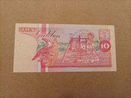 Billete De Suriname 10 Gulden, Año 1991, UNC - Surinam