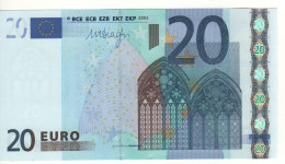 20 EURO  "G"   CIPRO    Firma Draghi   R 027 F5   /  FDS - UNC - 20 Euro