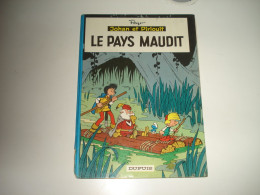 C47 (2) / Johan Et Pirlouit N° 12 " Le Pays Maudit " - Peyo - Réédition De 1966 - Johan Et Pirlouit