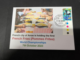 22-10-2023 (5 U 2) France 1st World Championship Of French Fries In Arras (French Fried Stamp) Pommes Frites - Ongebruikt