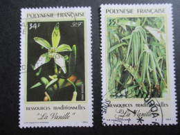 LOTE 2202B ///  (C040)  POLINESIA FRANCESA  - YVERT Nº: 350/351 OBL 1990   ¡¡¡ OFERTA - LIQUIDATION - JE LIQUIDE !!! - Used Stamps