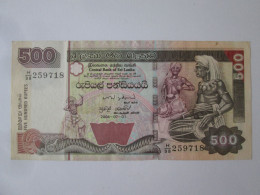 Sri Lanka 500 Rupees 2004-07-01 Banknote Very Good Condition - Sri Lanka