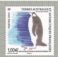 TAAF 2015, Bird, Birds, Penguin, 1v, MNH** - Penguins