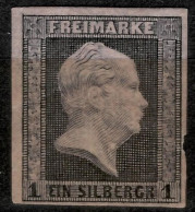 Germany Prussia 1850 1 Sgr  Michel Nr. 2  MNG Stamp - Postfris