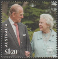 AUSTRALIA - USED 2023 $1.20 In Memoriam Queen Elizabeth II - 70th Wedding Anniversary - Gebruikt