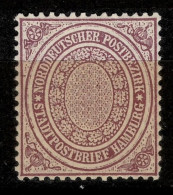 Northern Germany Confederation - NDP 1869 - ½Sch  MLH* Hamburg City Stamp - Nuevos