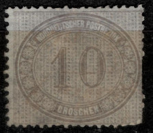 Northern Germany Confederation - NDP 1869 - 10gr  MNG - Postfris