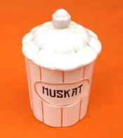Pot Couvert Muskat  Céramique Mosel Staffel - Autres & Non Classés