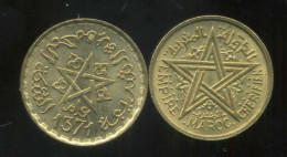 MAROC Lot De 2 Monnaies SPL  ( 1 ) - Mezclas - Monedas