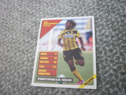 Ziguy Badibanga Ergotelis Belgian Football Soccer Super League Scorer 2013 Greek Edition Trading Card - Trading Cards