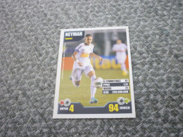Neymar Jr Junior Santos Brazilian Soccer Football Stars 2013 Greek Edition Trading Card - Trading Cards