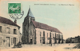 Saint Valerien La Mairie Et L'eglise - Saint Valerien