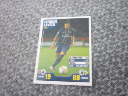 Ezequiel Lavezzi PSG Paris Saint Germain French Argentine Soccer Football Stars 2013 Greek Edition Trading Card - Trading Cards